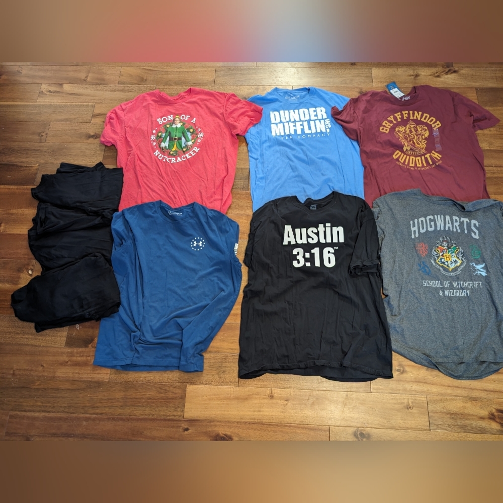 Men's 2XL shirt lot
